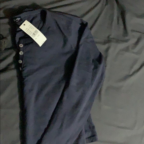 PacSun Tops - A cropped top long sleeve with clear buttons